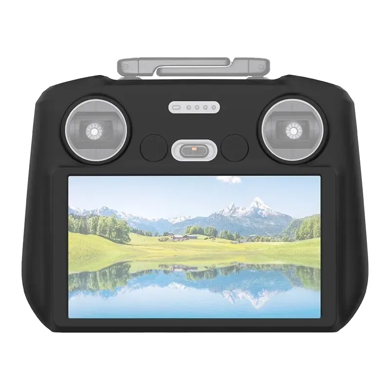 Silicone kaitsekott PULUZ DJI RC 2 jaoks (must) universaalne