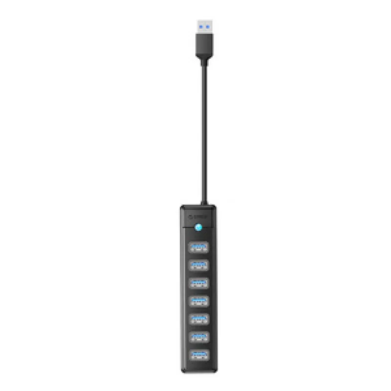 Orico Hub USB-A kuni 7xUSB-A 3.0 - must universaalne