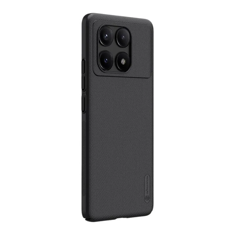 Nillkin Super Frosted Shield Pro ümbrispuhver Xiaomi Redmi K70E/Poco X6 Pro 5G (must) universaal