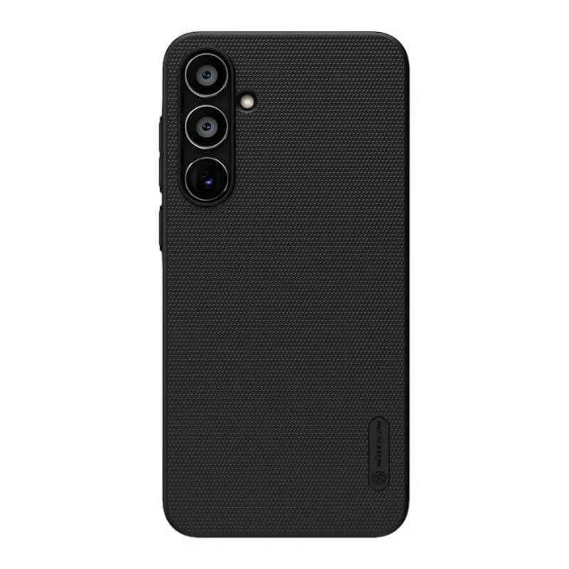 Nillkin Super Frosted Shield Pro ümbrise jaoks Samsung Galaxy A35 (must) universaalne