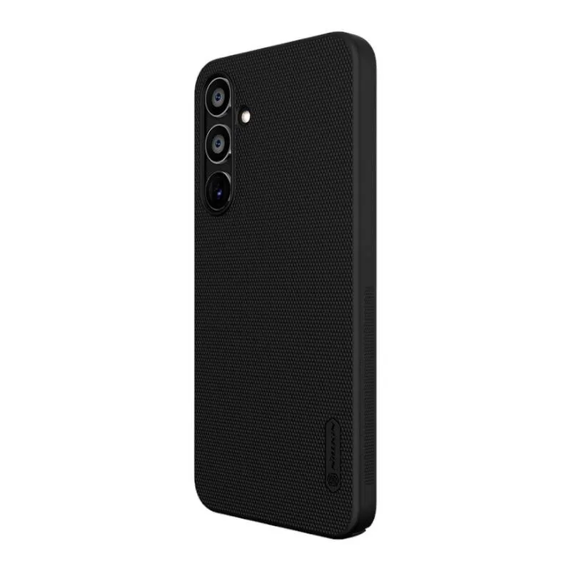 Nillkin Super Frosted Shield Pro ümbrise jaoks Samsung Galaxy A35 (must) universaalne
