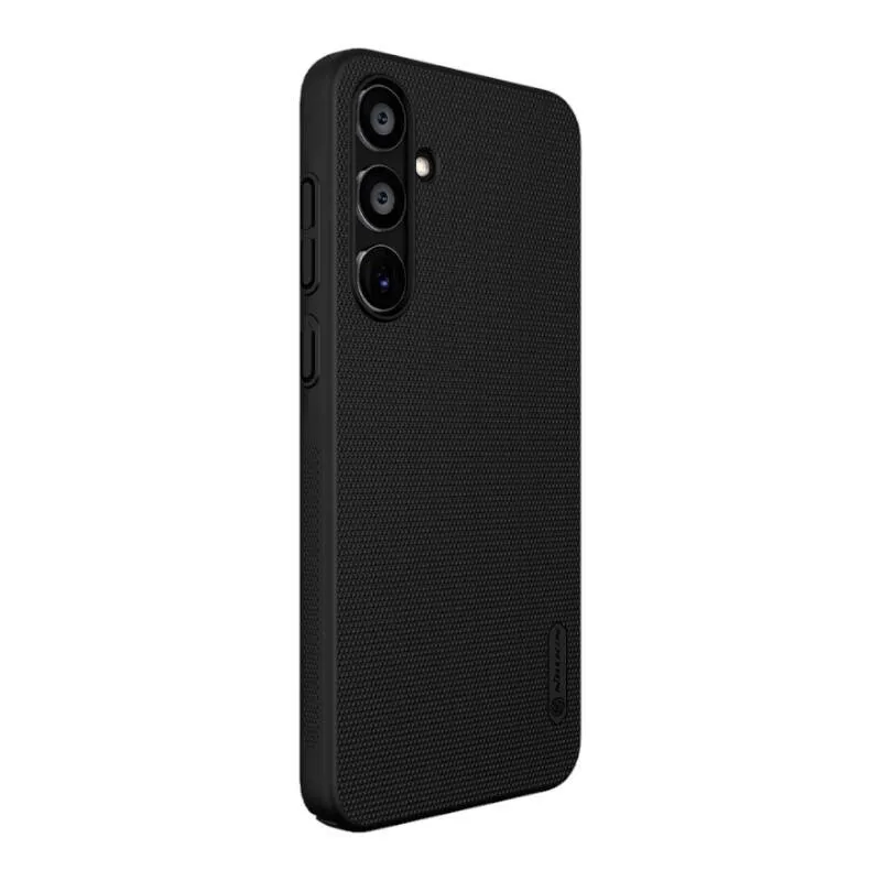 Nillkin Super Frosted Shield Pro ümbrise jaoks Samsung Galaxy A35 (must) universaalne