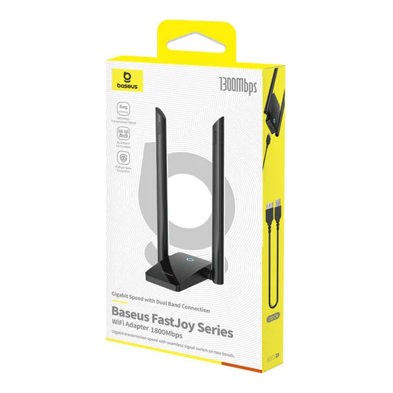 Universalne WiFi adapter Baseus FastJoy 1800Mbps (must)