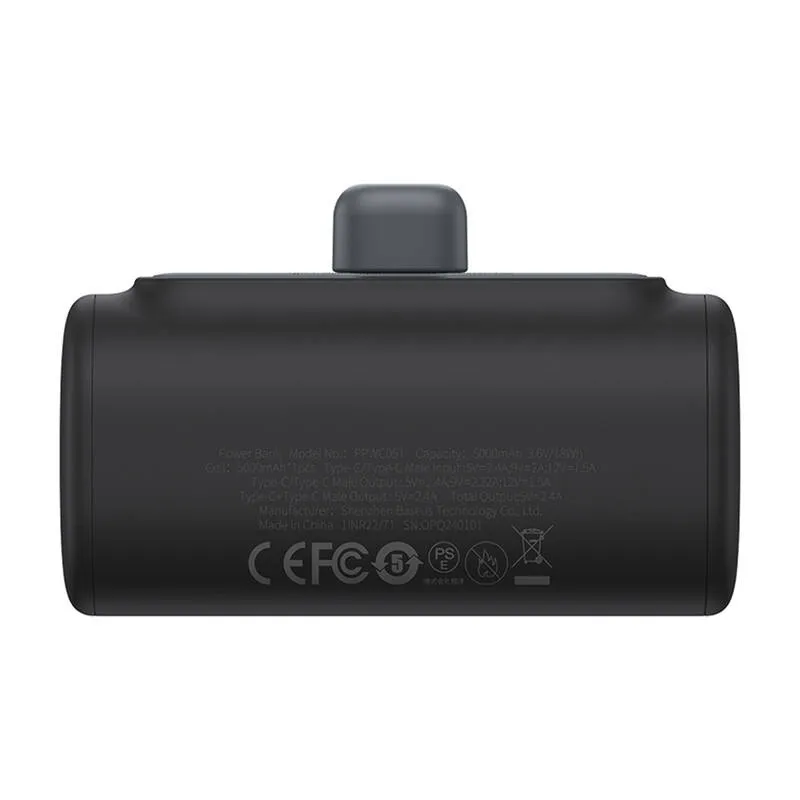 Powerbank OS-Baseus Compact IP 5000mAh 20W (must) universaalne