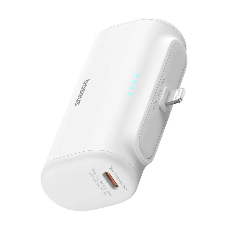 Powerbank OS-Baseus Compact IP 5000mAh 20W (valge) universaal