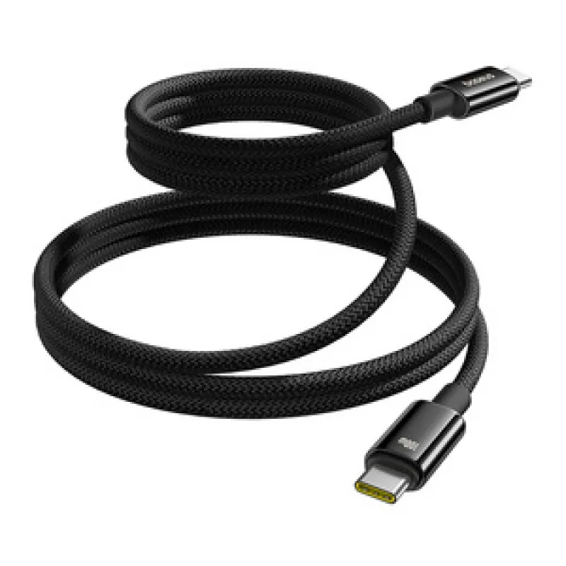 Baseus Tungsten Gold Laadimiskabel USB-C kuni USB-C 100W 1m (must) universaalne