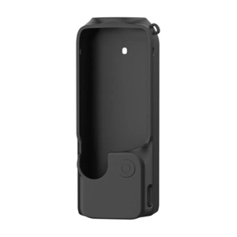 Silicone Kate ja Kott Komplekt koos Rihmaga PULUZ jaoks DJI OSMO Pocket 3 (Must) universaalne