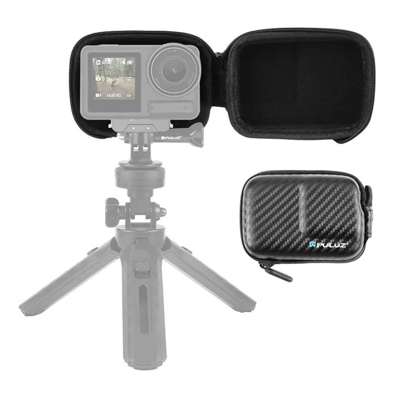 Mini Keha Kott PULUZ DJI Osmo Action 4 / 3 jaoks (Must) universaalne