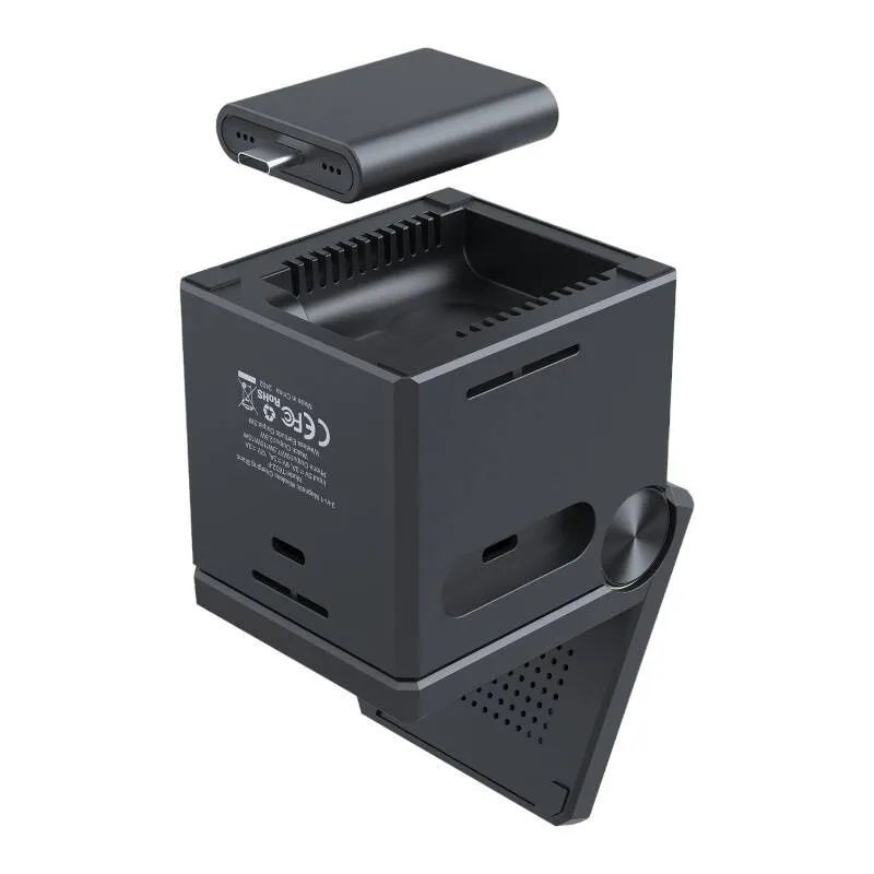Choetech T632-F 3-in-1 15W juhtmevaba laadija (must) universaalne