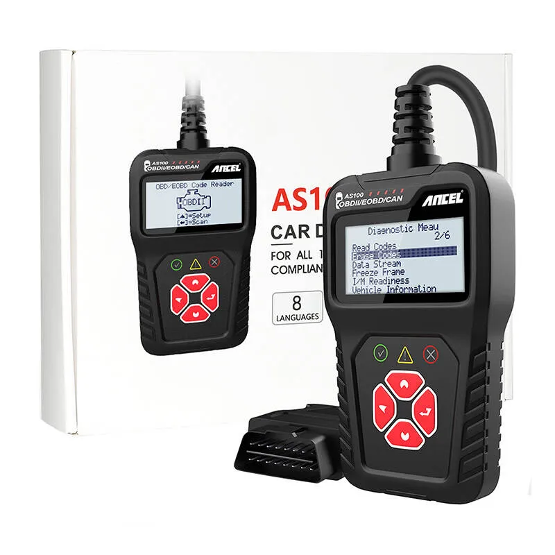 Diagnostikaskanner OBD2 Ancel AS100/AC100 universaal