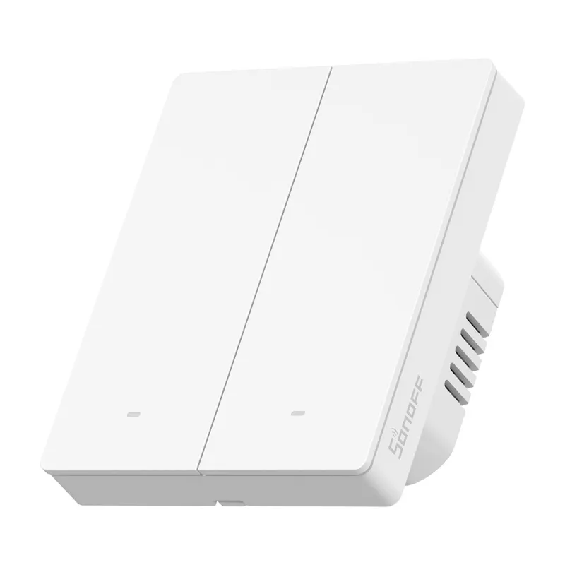 Smartseina lüliti SONOFF M5-2C-80W Matter (2-kanaliline, raamiga) universaalne