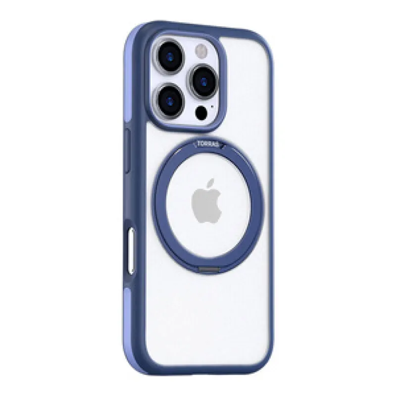 Torras Ostand R Fusion seeria ümbris iPhone 16 Pro (sinine) universaalne