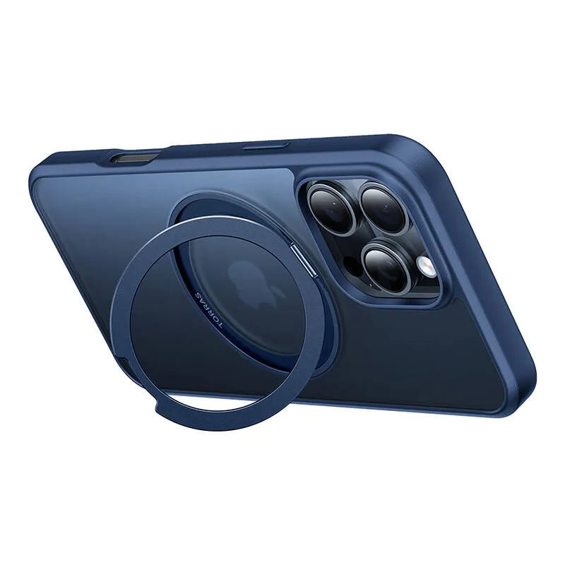 Torras Ostand Pro ümbris iPhone 16 ProMax (Sinine) universaalne