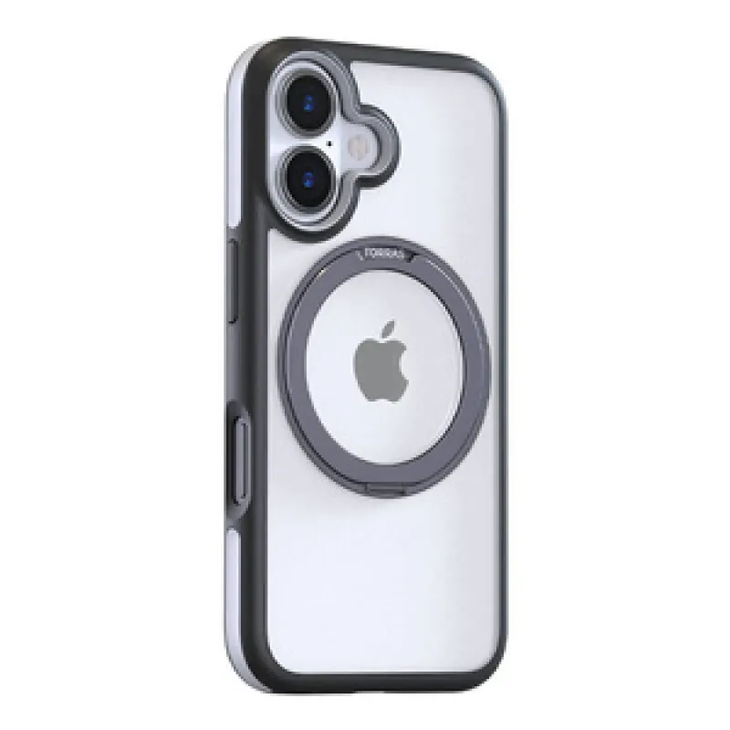 Torras Ostand R Fusion Kott iPhone 16 jaoks (Must) universaalne