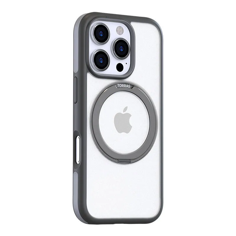 Torras Ostand R Fusion juhtum iPhone 16 Pro jaoks (Hall) universaalne