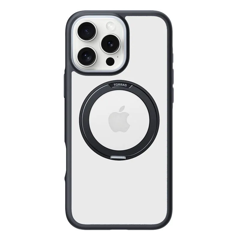 Torras Ostand R Fusion Kott iPhone 16 Pro Max (Must) universaal