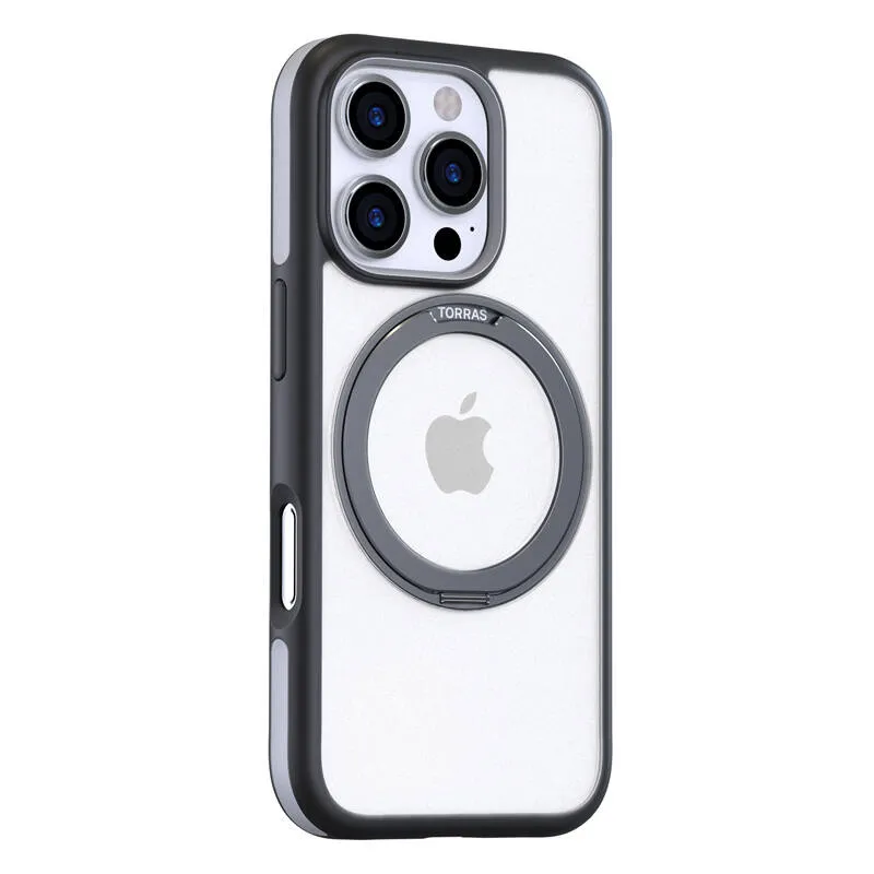 Torras Ostand R Fusion Kott iPhone 16 Pro Max (Must) universaal