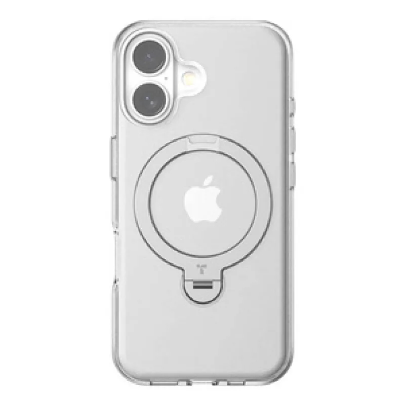Torras Ostand Spin Kott iPhone 16 Plus (Läbipaistev) universaalne