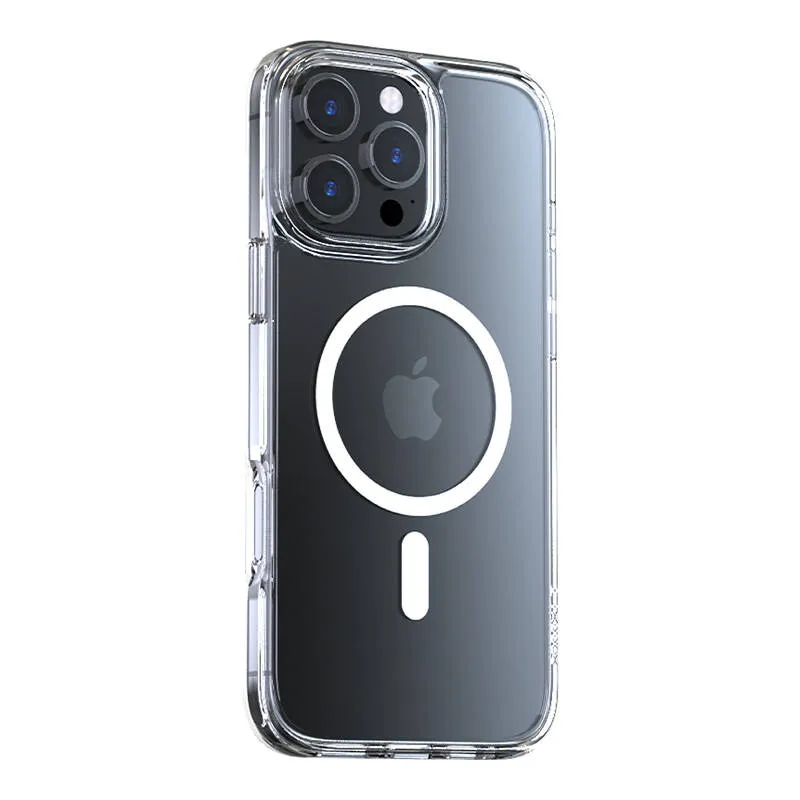 Torras Diamond-Mag ümbris iPhone 16 Pro jaoks (läbipaistev) universaalne