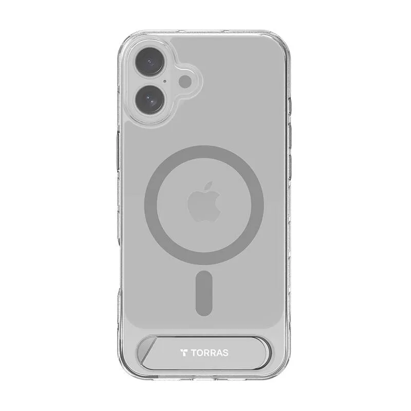 Torras Pstand Series ümbriskott iPhone 16 jaoks (Läbipaistev) universaalne