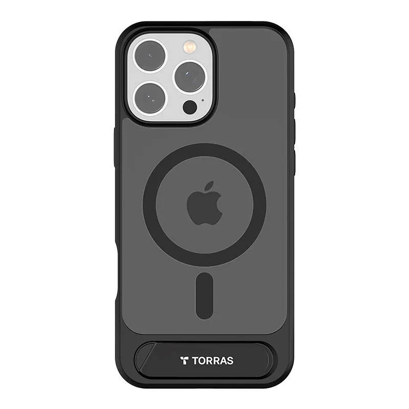 Torras Pstand Series Kott iPhone 16 Pro Max (must) universaalne