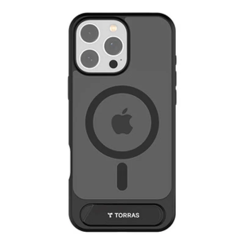 Torras Pstand Series Kott iPhone 16 Pro Max (must) universaalne