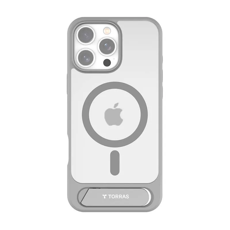 Torras Pstand Series ümbriskott iPhone 16 ProMax (Hall) universaalne