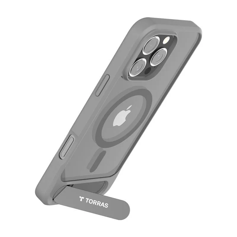 Torras Pstand Series ümbriskott iPhone 16 ProMax (Hall) universaalne