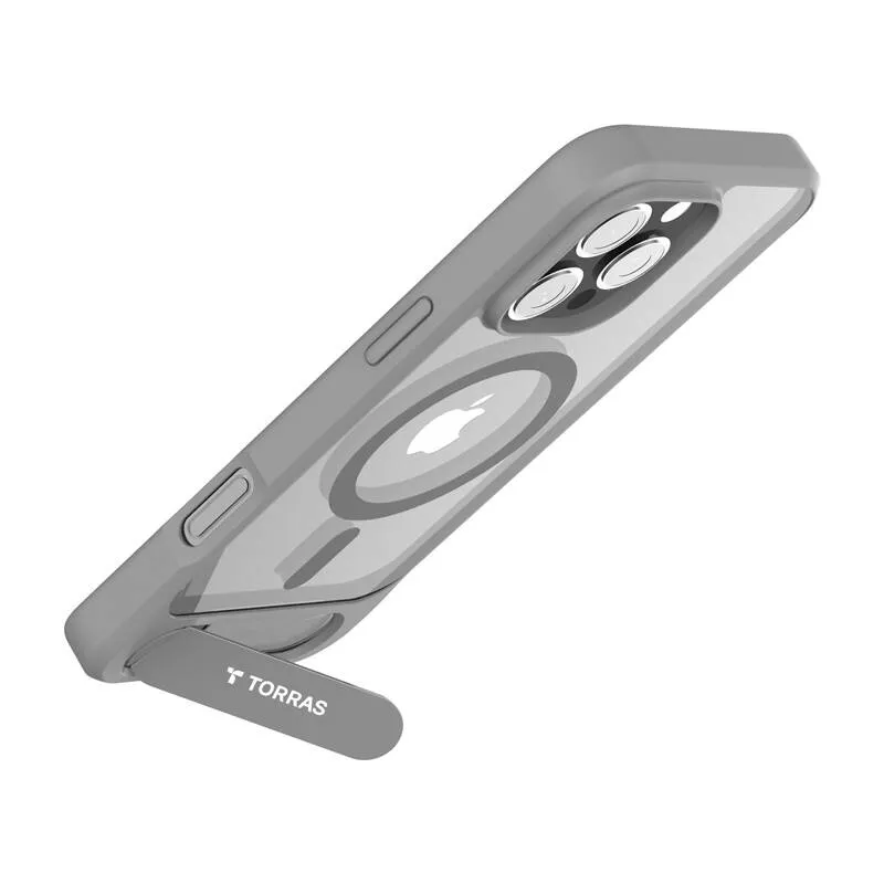 Torras Pstand Series ümbriskott iPhone 16 ProMax (Hall) universaalne