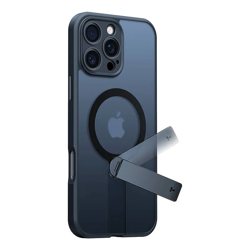Torras Pstand Spin Kott iPhone 16 Pro jaoks (Must) universaalne