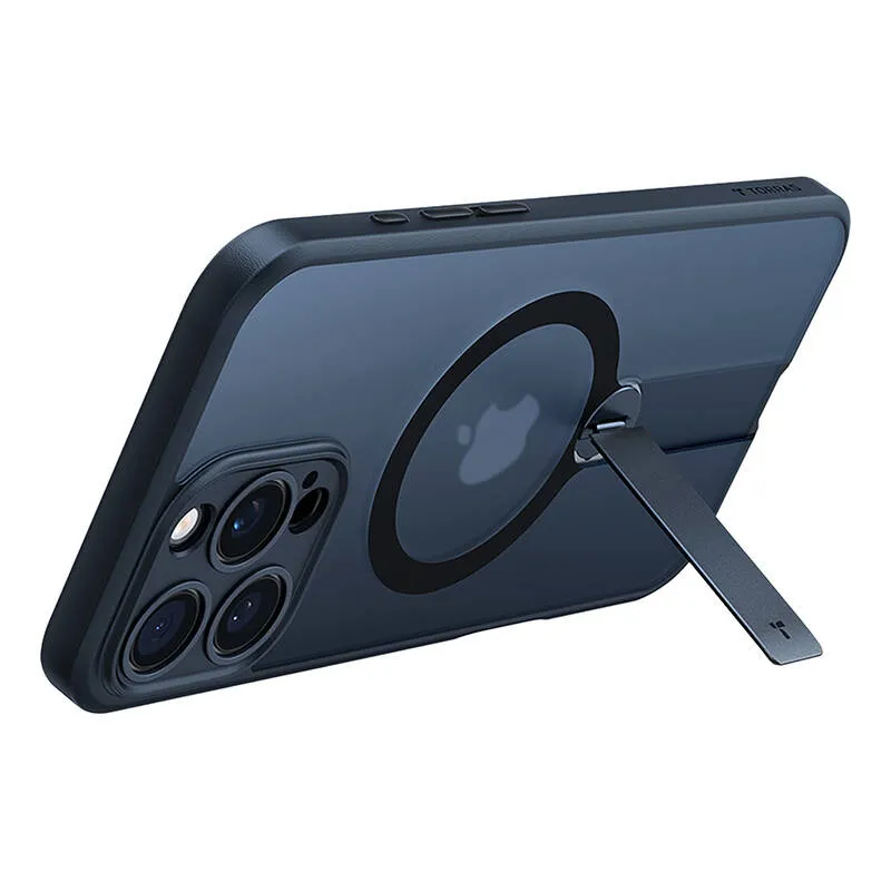 Torras Pstand Spin Kott iPhone 16 Pro jaoks (Must) universaalne