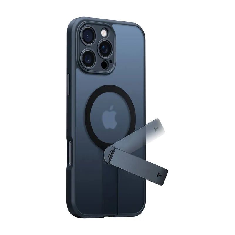 Torras Pstand Spin Kott iPhone 16 ProMax (Must) universaalne