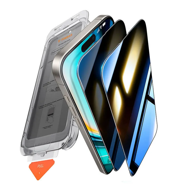 Torras Install Master Privaatsusklaas iPhone 16 Plus universaal