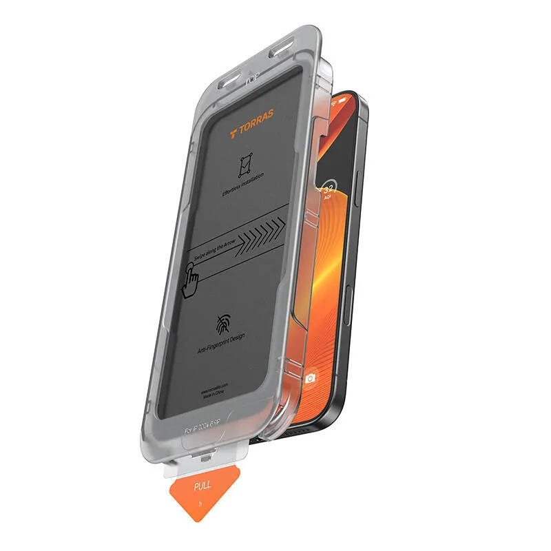 Torras Install Master Privaatsusklaas iPhone 16 Plus universaal