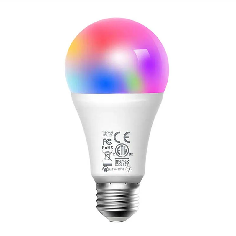 Smart WiFi LED pirn MSL120EU Meross (ilma HomeKitita) universaalne