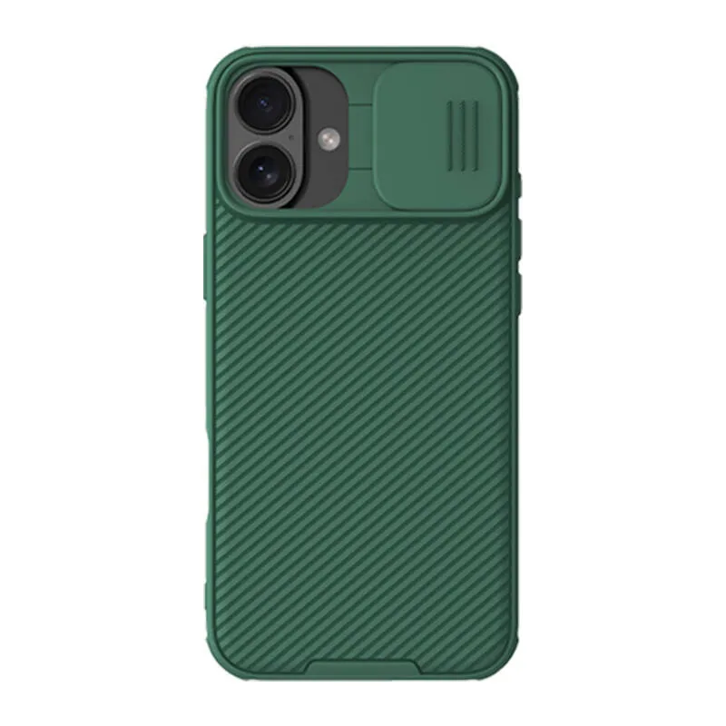 Nillkin CamShield Pro iPhone 16 Plus ümbrise (roheline) universaalne