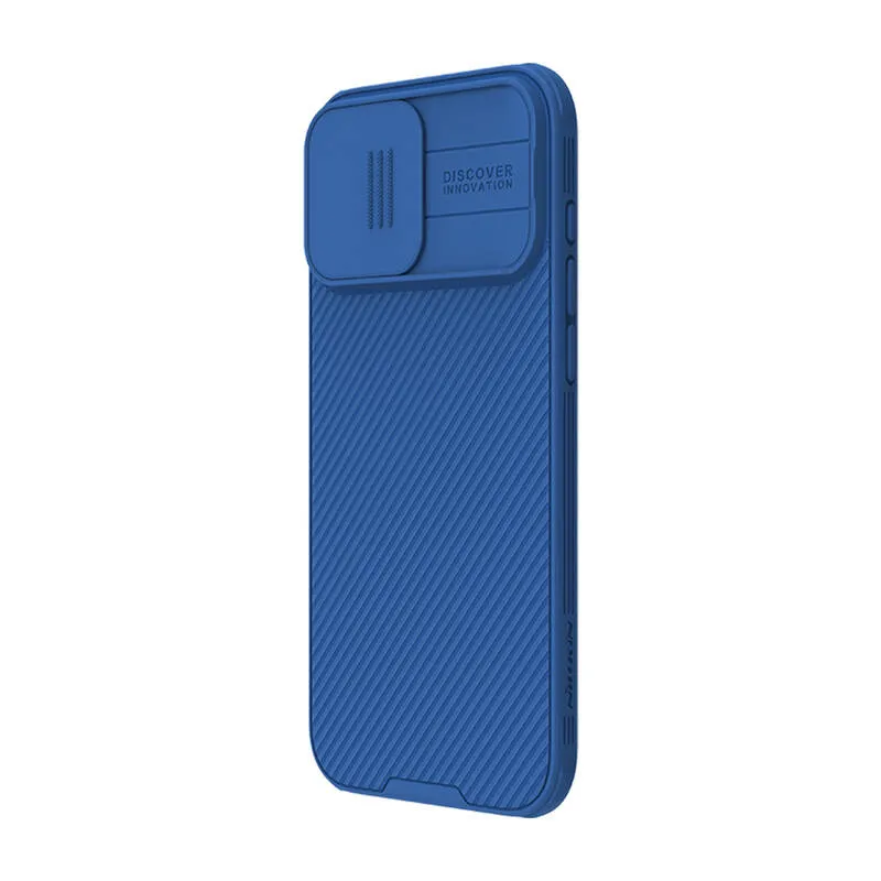 Nillkin CamShield Pro iPhone 16 Pro Max ümbris (sinine) universaalne