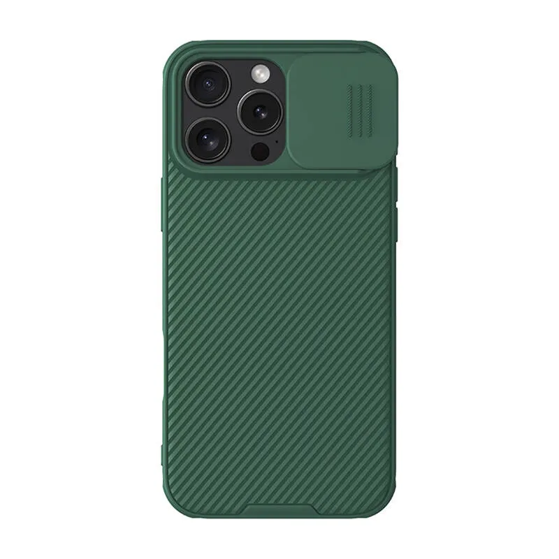 Etui Nillkin CamShield Pro iPhone 16 Pro Max (roheline) universaalne