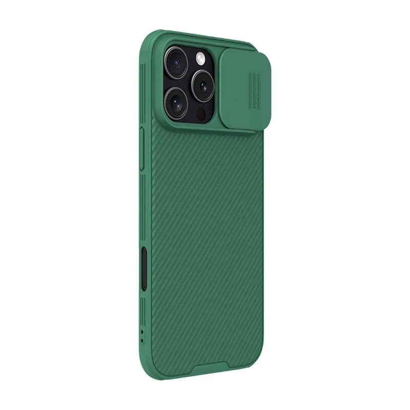 Etui Nillkin CamShield Pro iPhone 16 Pro Max (roheline) universaalne