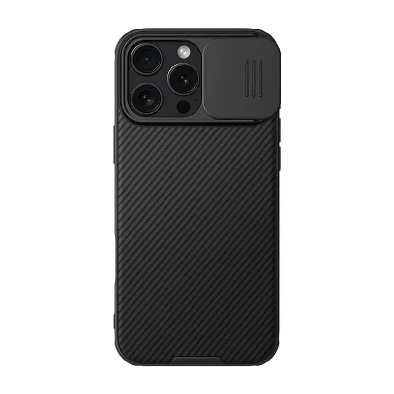 Nillkin CamShield Pro iPhone 16 Plus ümbrise (must) universaalne