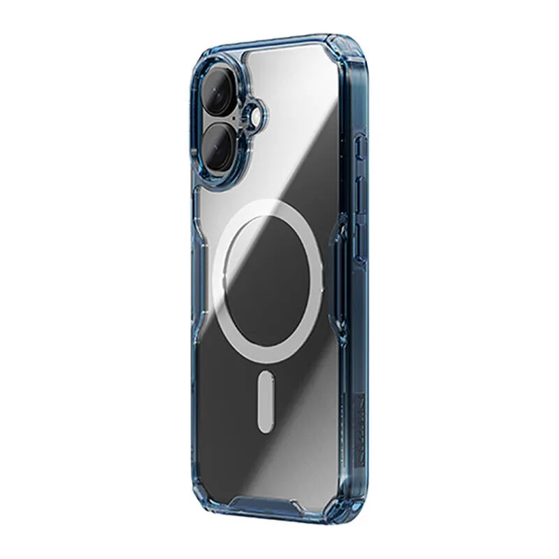 Nillkin Nature TPU Pro Magnetiline iPhone 16 Plus ümbris (sinine) universaalne