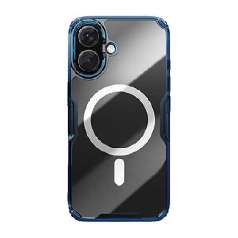 Nillkin Nature TPU Pro Magnetiline iPhone 16 Plus ümbris (sinine) universaalne