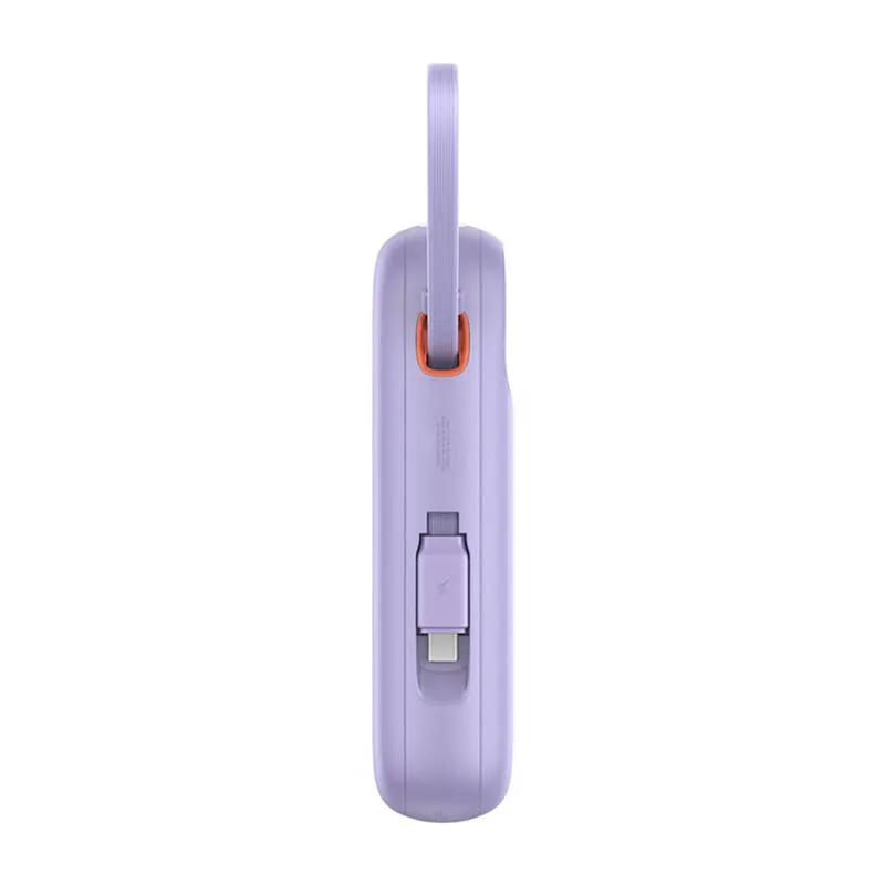 Baseus QPow 2 10000mAh 30W 2xUSB-C akupank (lilla) universaalne