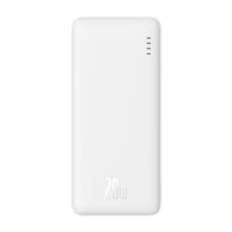 Baseus Airpow 10000mAh 20W akupank (valge) universaalne