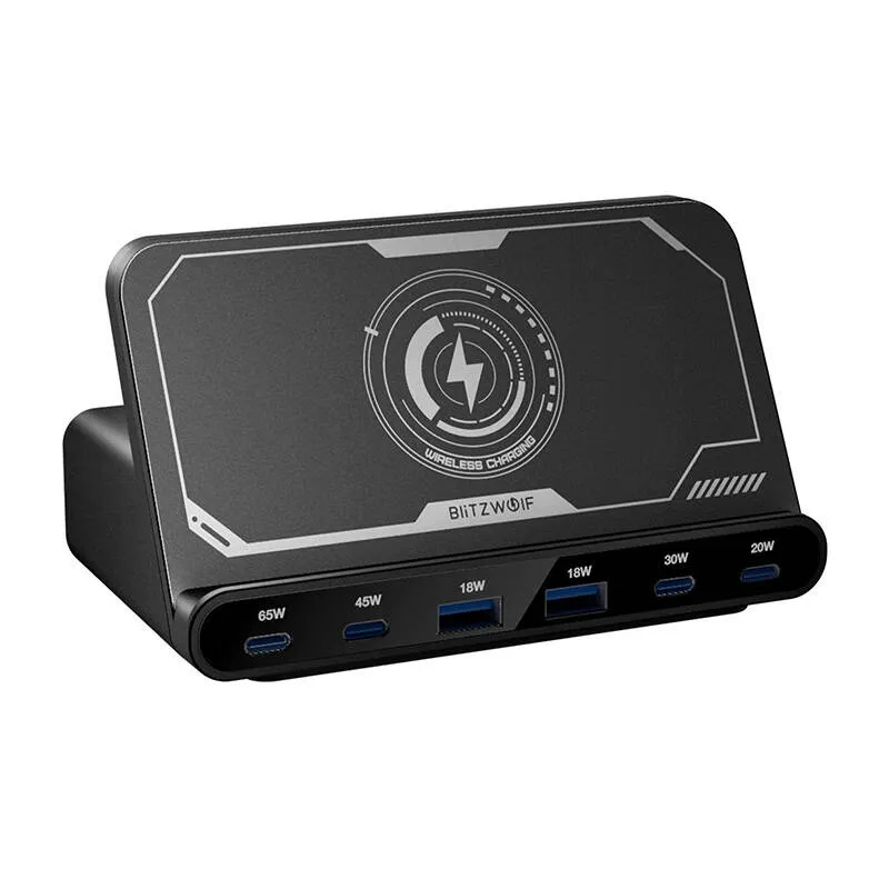 Seinalaadija Blitzwolf BW-S26 250W (must) universaalne