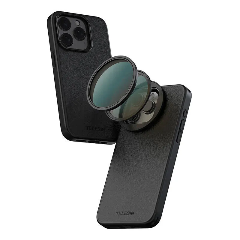Filtr CPL 58mm Telesin universaalne do iPhone 15 Pro/Pro Max