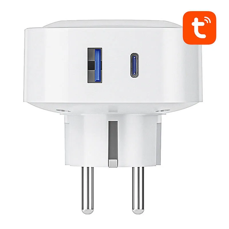 Gosund SP6 16A USB-C 20W Tuya nutikas WiFi/Bluetooth pistik universaalne