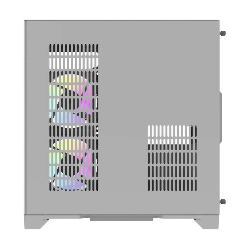 Darflash FT350 arvutikarp + 5 aRGB ventilaatorit (valge) universaalne