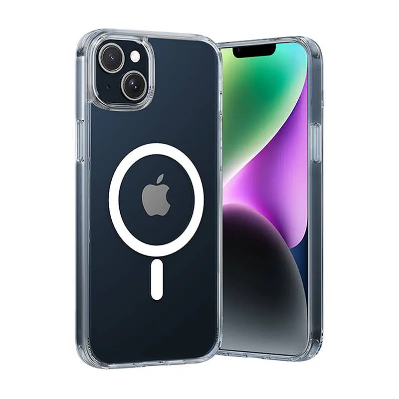 Vention KUBT0-20 kaitsekott iPhone 14 Plus jaoks (läbipaistev) universaalne