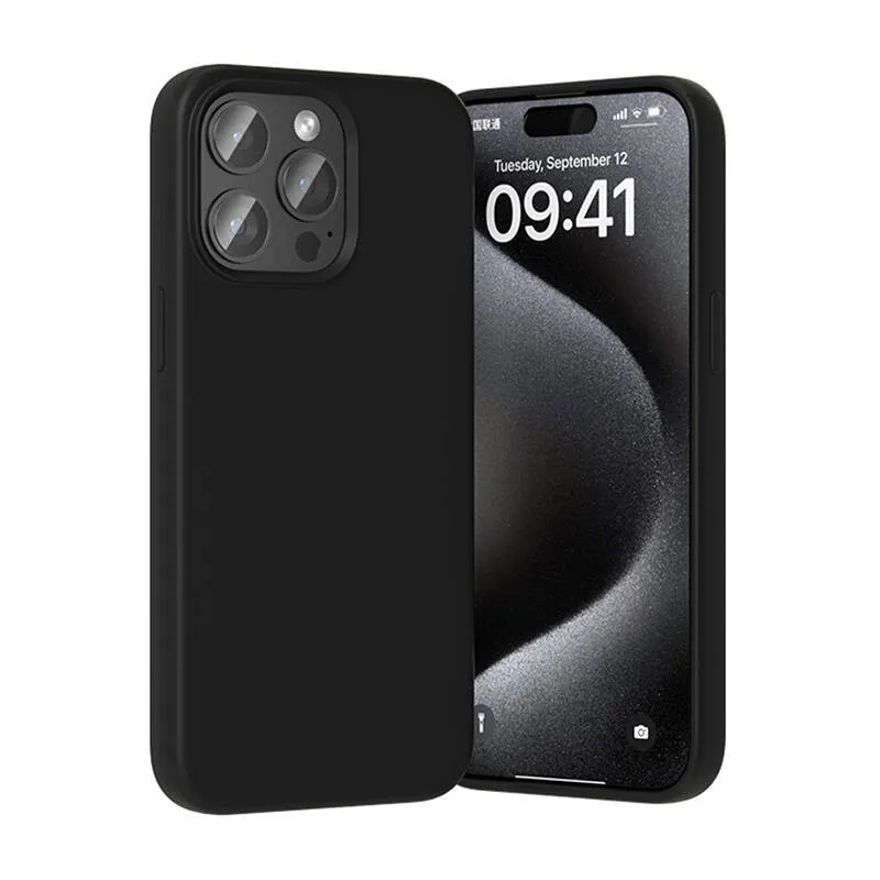 Vention KUFB0-40 Silikoonümbris iPhone 15 Pro Max (must) universaalne